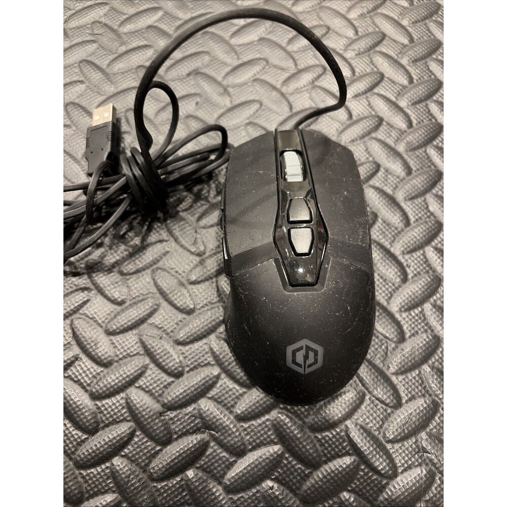 Rare Original Cyber Power Gaming Optical Mouse wired Elite M1 – 131 (TESTED)